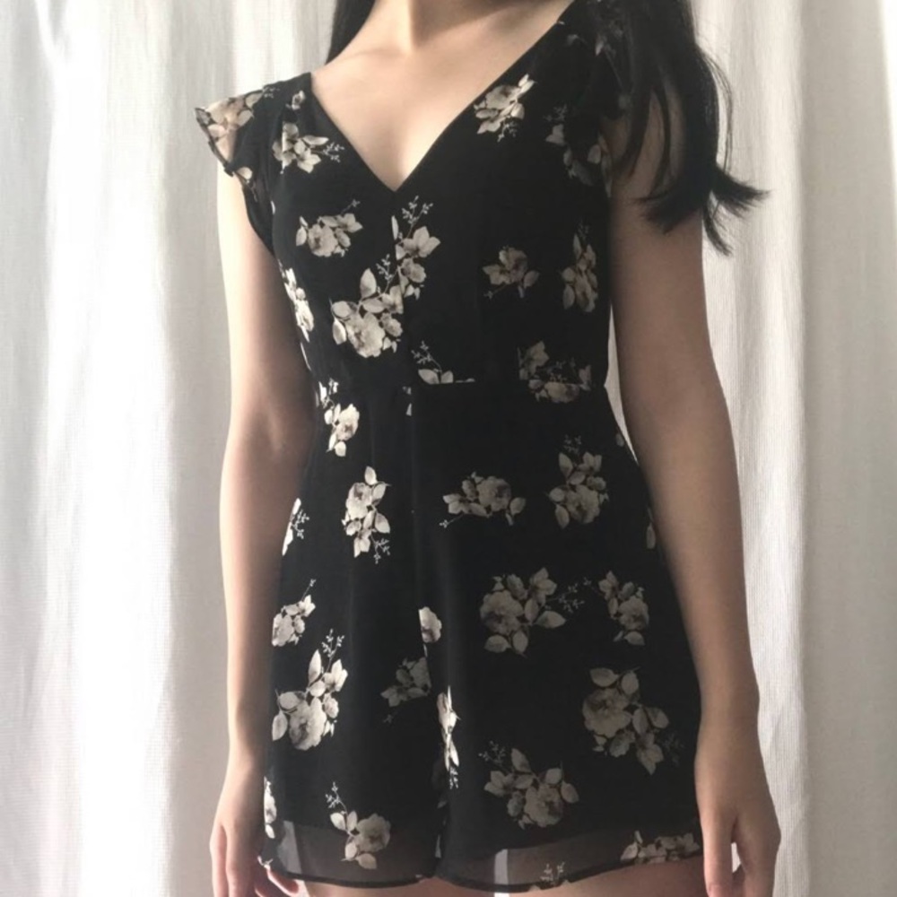 Kimchi Blue Floral Romper